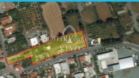 PIECE OF LAND WITH A MIXED ZONE OF COMMERCIAL AND RESIDENTIAL  IN KATO POLEMIDIA