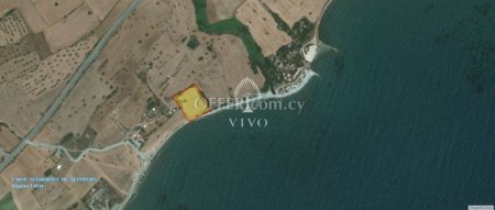 SEA FRONT PIECE OF LAND 6355 SQM IN A TOURIST ZONE , MAZOTOS, LARNACA - 1