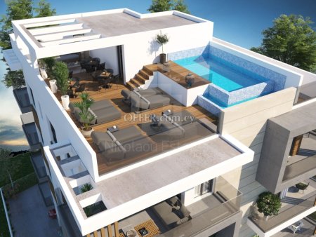 New modern three bedroom apartment in Neapolis seafront area of Limassol