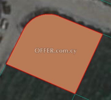 Residential Plot Of 595 Sq.M.  In Psimolofou