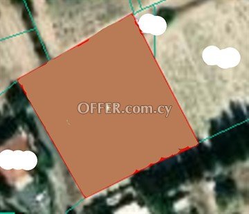 Piece Of Land Of 2850 Sq.m.  In Alampra, Nicosia