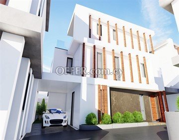 3 Bedroom House With Roof Graden  In Leivadia, Larnaka