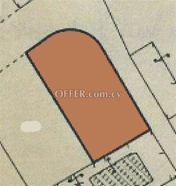 Corner Plot Of 639 Sq.M.  In Oroklini, Larnaka - 1