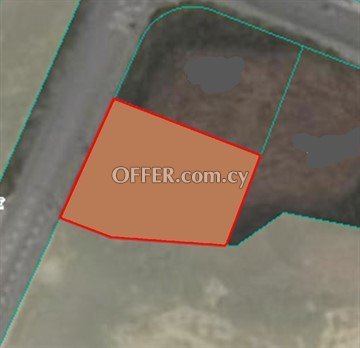 Residential Plot Of 594 Sq.M.  In Latsia, Nicosia