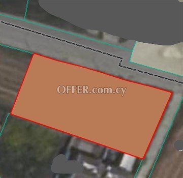 Large Plot Of 1083 Sq.M.  In Latsia, Nicosia - 1