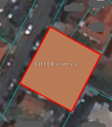 Plot Of 493 Sq.M.  In Agios Dometios, Nicosia