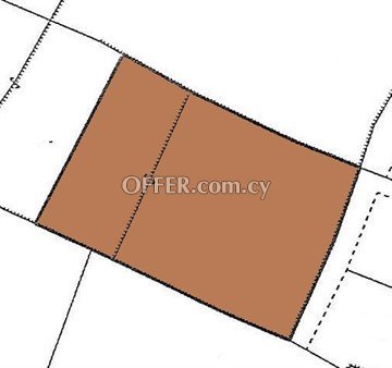 Piece Of Land Of 3373 Sq.M.  In Pano Deftera, Nicosia - 1