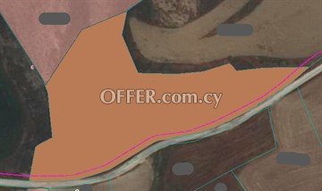 Industrial Piece Of Land Of 4934 Sq.M.  In Tseri