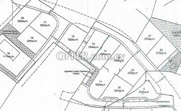 Plot Of 525 Sq.m  In Tseri, Nicosia - Near Pefkou - 1