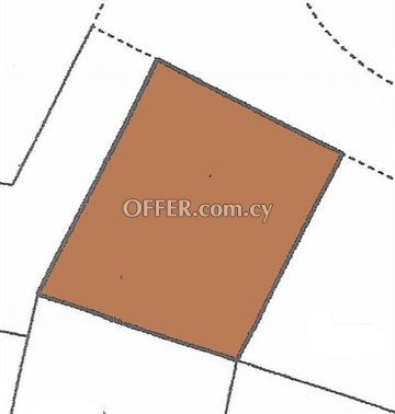 Plot Of 723 Sq.M.  In Engomi, Nicosia - Near University Of Nicosia - 1