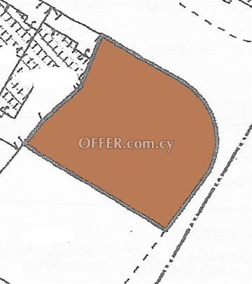 Corner Plot Of 540 Sq.M.  In Anthoupoli, Nicosia - 1