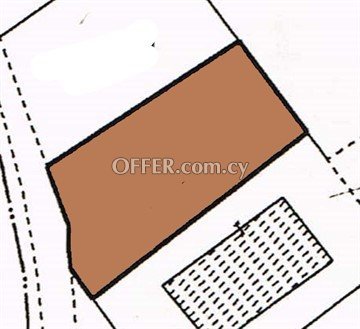 Plot Of 268 Sq.M.  In Engomi, Nicosia -Near Chrysovalantou Bakery - 1