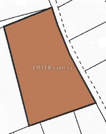 Piece Of Land Of 1208 Sq.M.  In Klirou