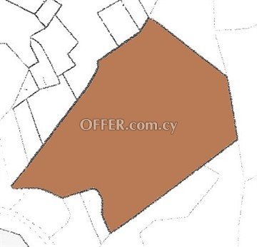 Large Farming Land Of 7795 Sq.M.  In Chandria In Limassol