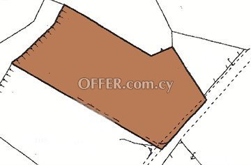 Industrial Piece Of Land Of 8362 Sq.M.  In Agia Varvara, Nicosia - 1