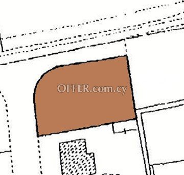 Plot Of 608 Sq.M.  In Nisou, Nicosia