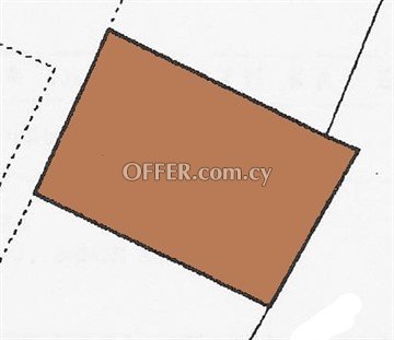 Plot Of 647 Sq.M.  In Alampra, Nicosia