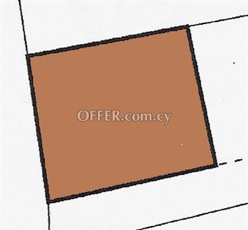 Plot Of 559 Sq.M.  In Deryneia, Ammochostos