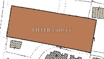 Large Residential Piece Of Land Of 3690 Sq.M.  In Strovolos - 1