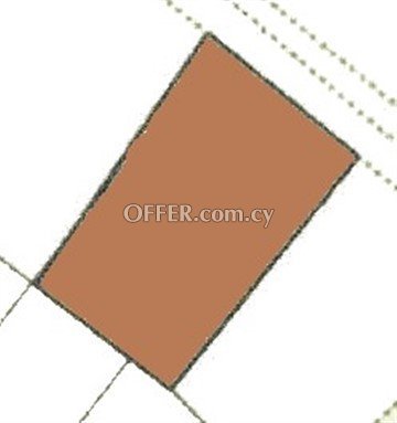 Large Residential Plot Of 617 Sq.M.  In Laiki Sporting Area - 1