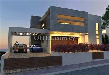 Luxury Villas Under Construction  With 5 To 6 Bedrooms In Mouttagiaka