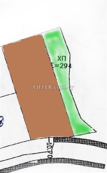 Plot Of 749 Sq.M.  In GSP Area, Nicosia - 1