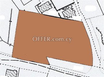 Piece Of Land Of 6310 Sq.M.  In Anayia, Nicosia