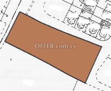 Piece Of Land Of 3670 Sq.M.  In Strovolos, Nicosia
