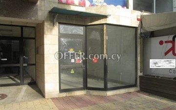 Shop Of 55 Sq.M.  In Agioi Omologites, Nicosia