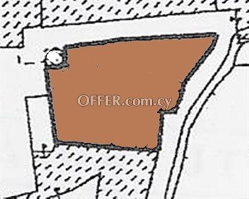 Piece Of Land Of 298 Sq.M.  In Peristerona, Nicosia