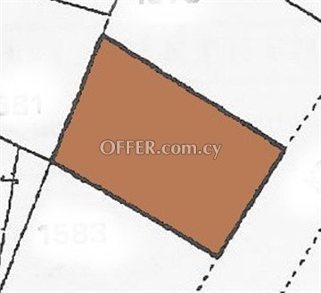 Plot Of 549 Sq.M.  In Anthoupoli, Nicosia - 1