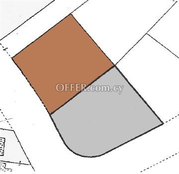2 Plots Of 586 Sq.M. And 632 Sq.M.  And Exchange In Engomi, Nicosia