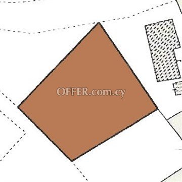 Plot Of 807 Sq.M.  In Psematismenos, Larnaka