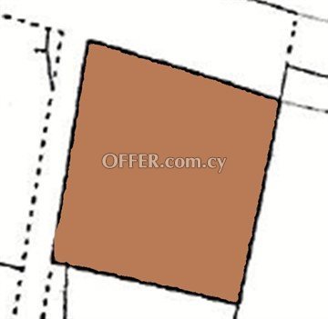 Plot of 524 Sq.M  in Strovolos, Nicosia - Opposite Samson