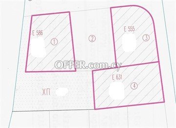 Plot of 586 Sq.M.  In Tseri, Nicosia -  Next And Behind Of Green Area - 1