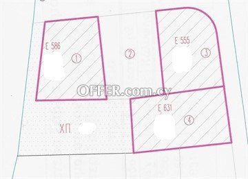 Plot Of 555 Sq.M.  In Tseri, Nicosia - Corner - 1