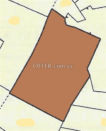 Piece Of Land Of 12618 Sq.M.  In Dali, Nicosia - Near Carolina Park