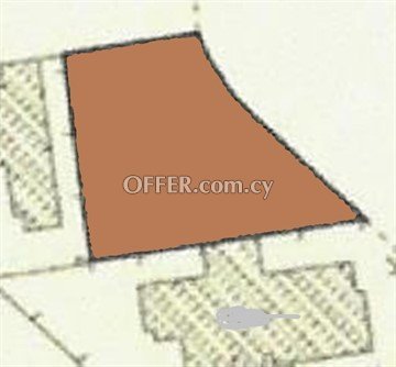 Plot Of 559 Sq.M.  In Geri, Nicosia