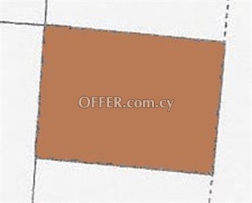 Plot Of 559 Sq.M.  In Anarita, Pafos