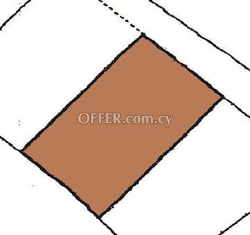 Large Plot Of 670 Sq.M.  In The Centre Of Nicosia