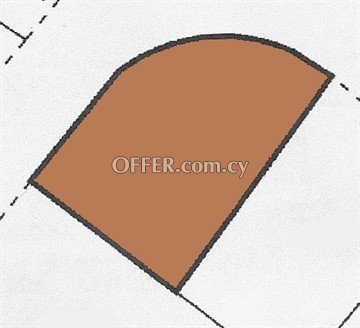 Corner Residential Plot Of 564 Sq.M.  In Astromeritis