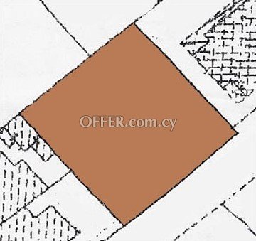 Large Residential Plot Of 704 Sq.M.  In Agios Antonios Near Kallioleos - 1