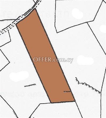 Piece Of Land Of 7328 Sq.M.  In Tseri, Nicosia