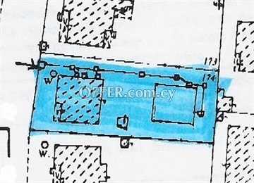 Large Residential Plot Of 766 Sq.M. With 2 Old Houses  Near Agios Pavl