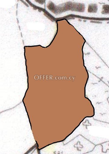 Large Piece Of Land Of 14540 Sq.M.  In Pafos