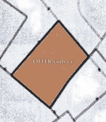 Large Residential Plot Of 818 Sq.M.  In Anagyia Between 2 Large Green 