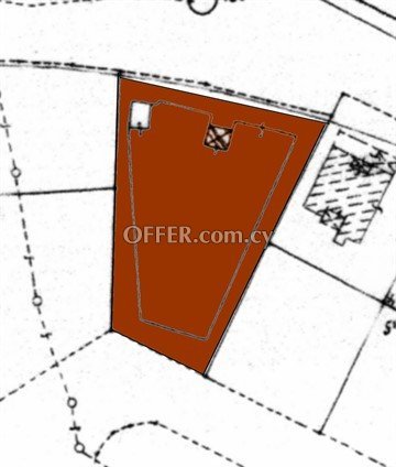 Large Commercial Plot Of 1143 Sq.M.  Near Larnakos Avenue In Aglantzia - 1