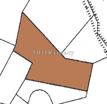 Large Residential Piece Of Land Of 5686 Sq.M.  In Agia Varvara - 1