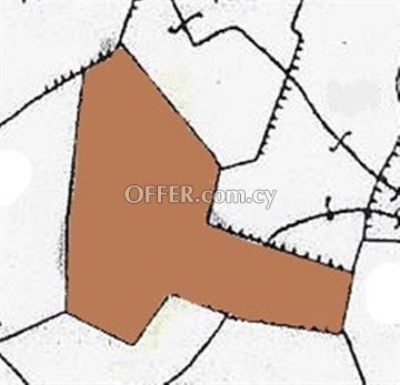 Large Agricultural Piece Of Land Of 6021 Sq.M.  In Pera Oreinis - 1