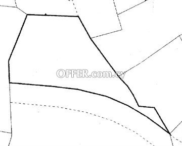 Large Agricultural Land Of 9330 Sq.M.  In Pentakomo Seaside In Limasso - 1